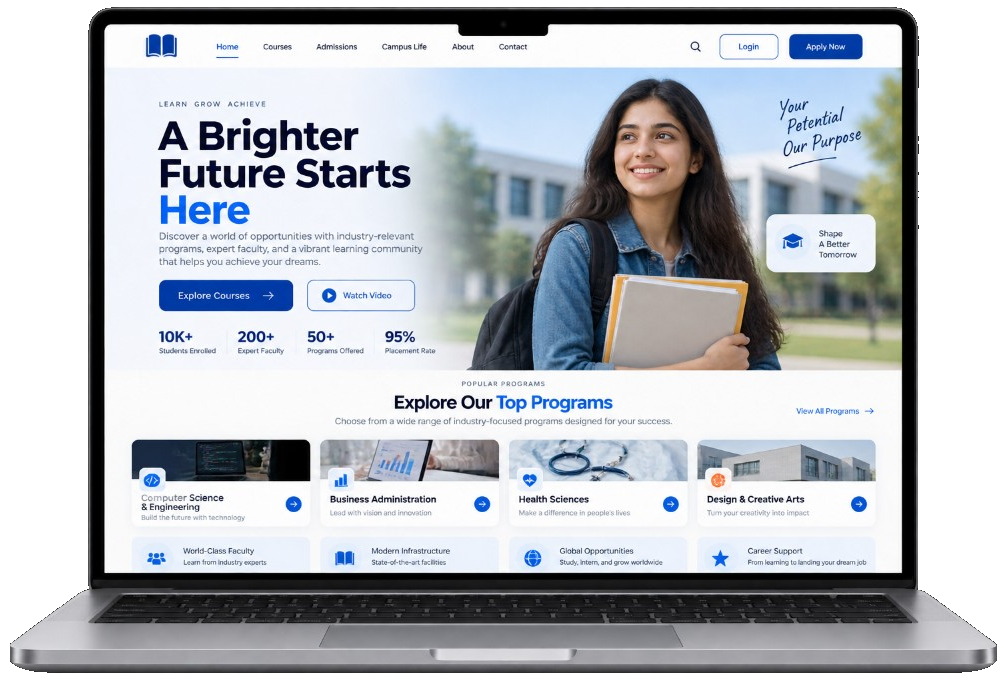 Education product showcase